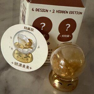 Super SECRET - The cuter and smoother Lucky cat series  - Golden Crystal